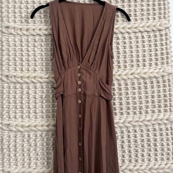MARSHALLS Extra Small Brown Summer Dresss - Picture 5 of 9